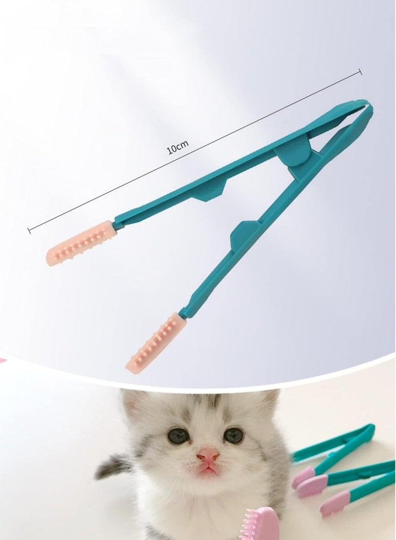 Pet Eye Grooming Clip - Gentle Bristle Brush - Stain Removal and Eye Care for Cats and Dogs - Image 3