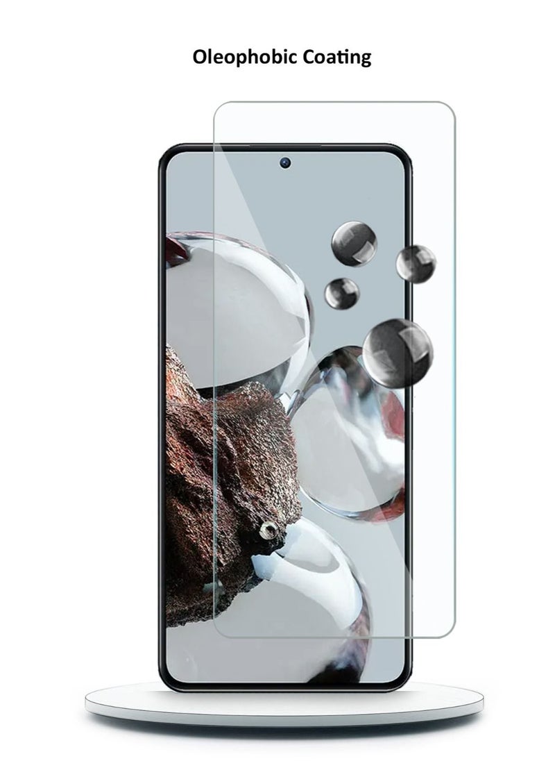 Techie Techie Anti Reflection Anti Bubbles 9H Hardness HD Tempered Glass Screen Protector For Xiaomi  12T / Xiaomi  12T Pro  - Image 4