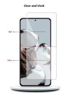 Techie Techie Anti Reflection Anti Bubbles 9H Hardness HD Tempered Glass Screen Protector For Xiaomi  12T / Xiaomi  12T Pro  - Image 3