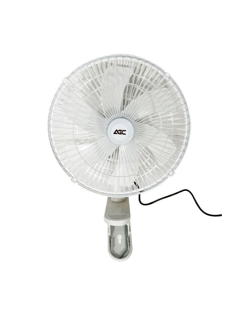 AGC Portable Oscillating 11" Fan for Car and Truck. 24V Oscillating and Speed. Strong Wind. Fan Fix with Clip.