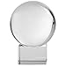 Amlong Crystal Amlong Crystal CO10080G Meditation Ball Globe with Free Crystal Stand, 80mm, Clear  - Image 2