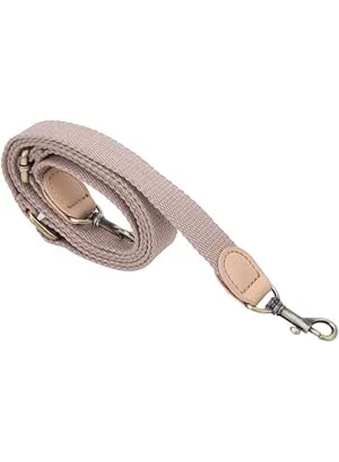 Adjustable Leather Crossbody Bag Strap With Metal Fittings Green Durable Split Leather - Image 1