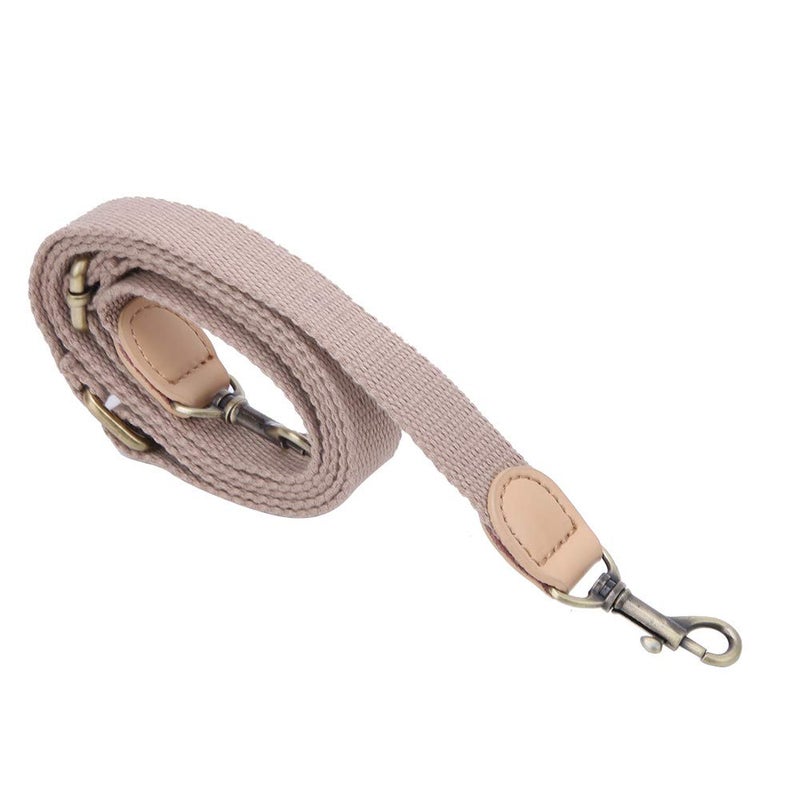 Adjustable Leather Crossbody Bag Strap With Metal Fittings Green Durable Split Leather - Image 2