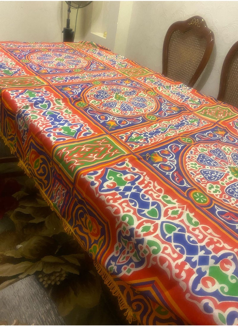 Ramadan and celebration decorations made of Khayamiya fabric with beautiful drawings -  - Image 3