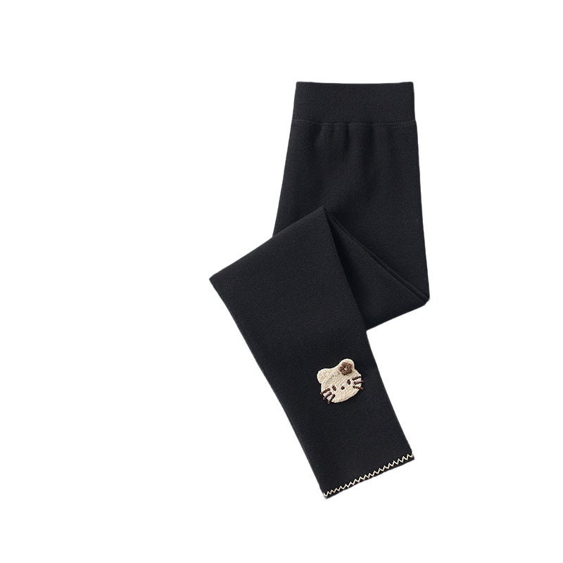 Girls Leggings New Girls Baby Pants New Outer Wear Children'S Cropped Pants - Image 5