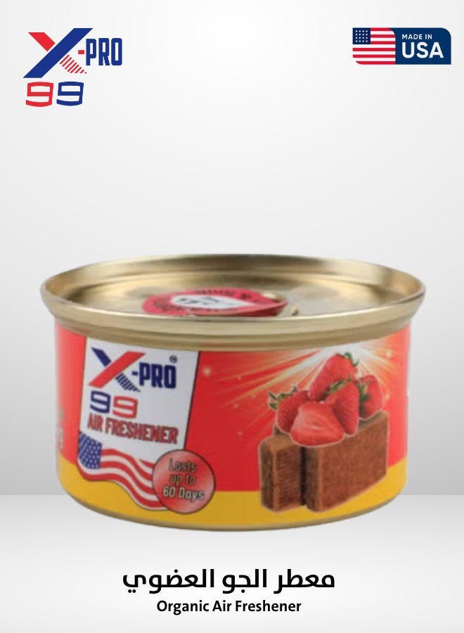 X Pro 99 X-Pro-99 Organic Strawberry Air Freshener - Image 1