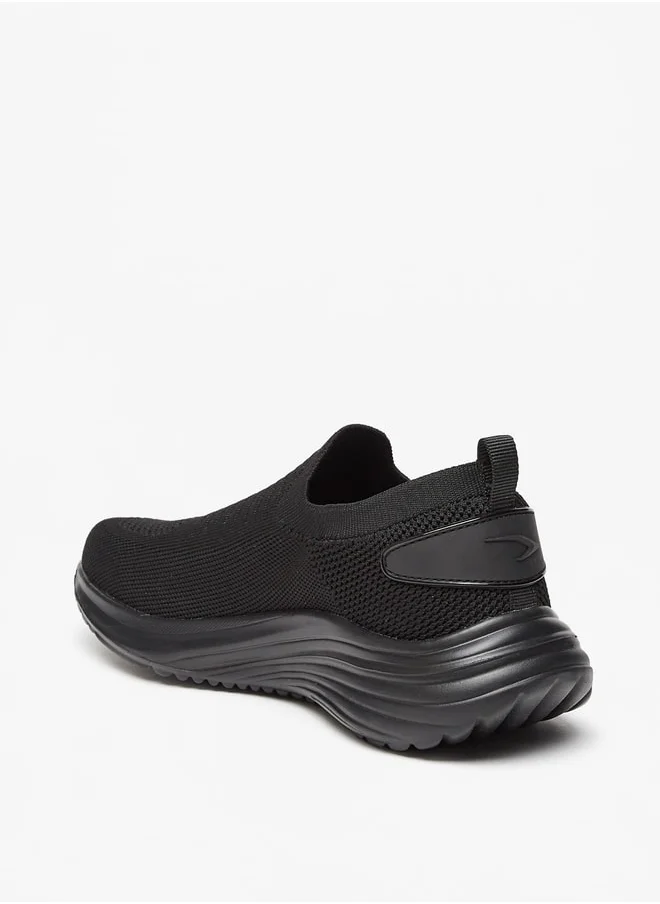 داش Women's Textured Slip-On Sports Shoes