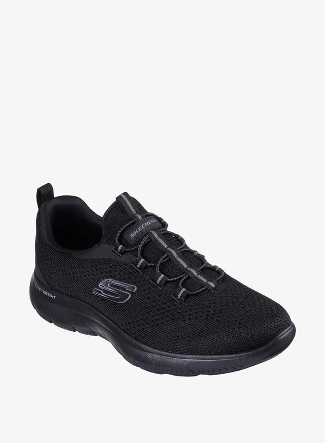 سكيتشرز Mens Lace-Up Sports Shoes - SUMMITS