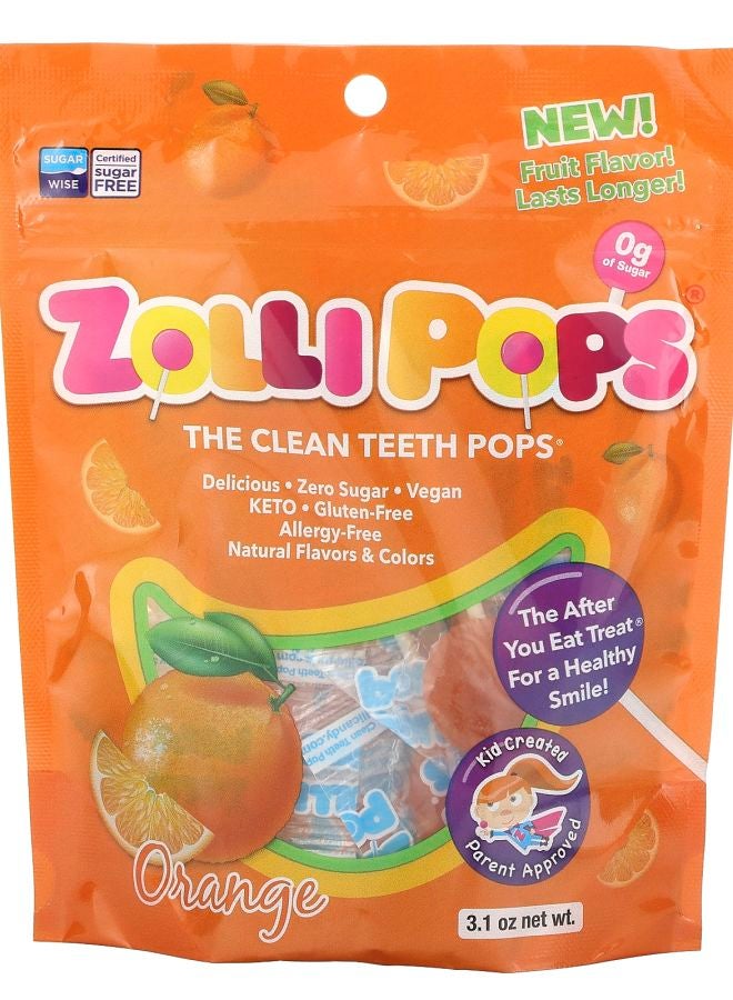 The Clean Teeth Pops Orange 3.1 oz