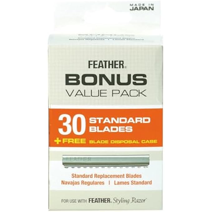 Jatai Feather Styling Razor Replacement Blades  30 count