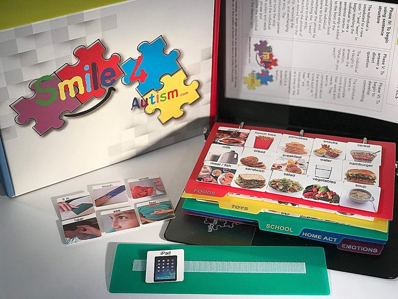 Smile4Autism Visual Communication Book162 ASD Photo Picture Cards Autism Language Vocabulary Speech Articulation Therapy ADHD Apraxia Learning - Image 2