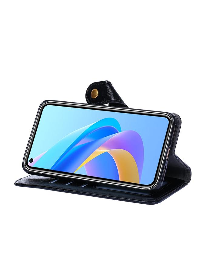 S-TOP Case For OPPO Reno8 5G Zipper Bag PU + TPU Horizontal Flip Leather Phone Case - Image 5