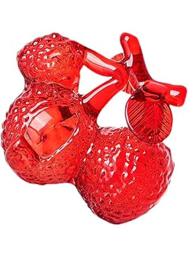 Realistic Crystal Fruit Models For Home Decor Tabletop Photography Prop - Image 1