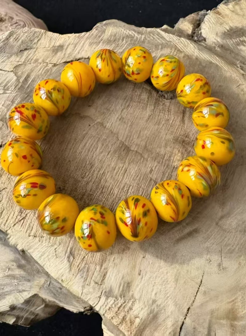 Ancient Chinese glass bead bracelet craftsmanship  - Image 2