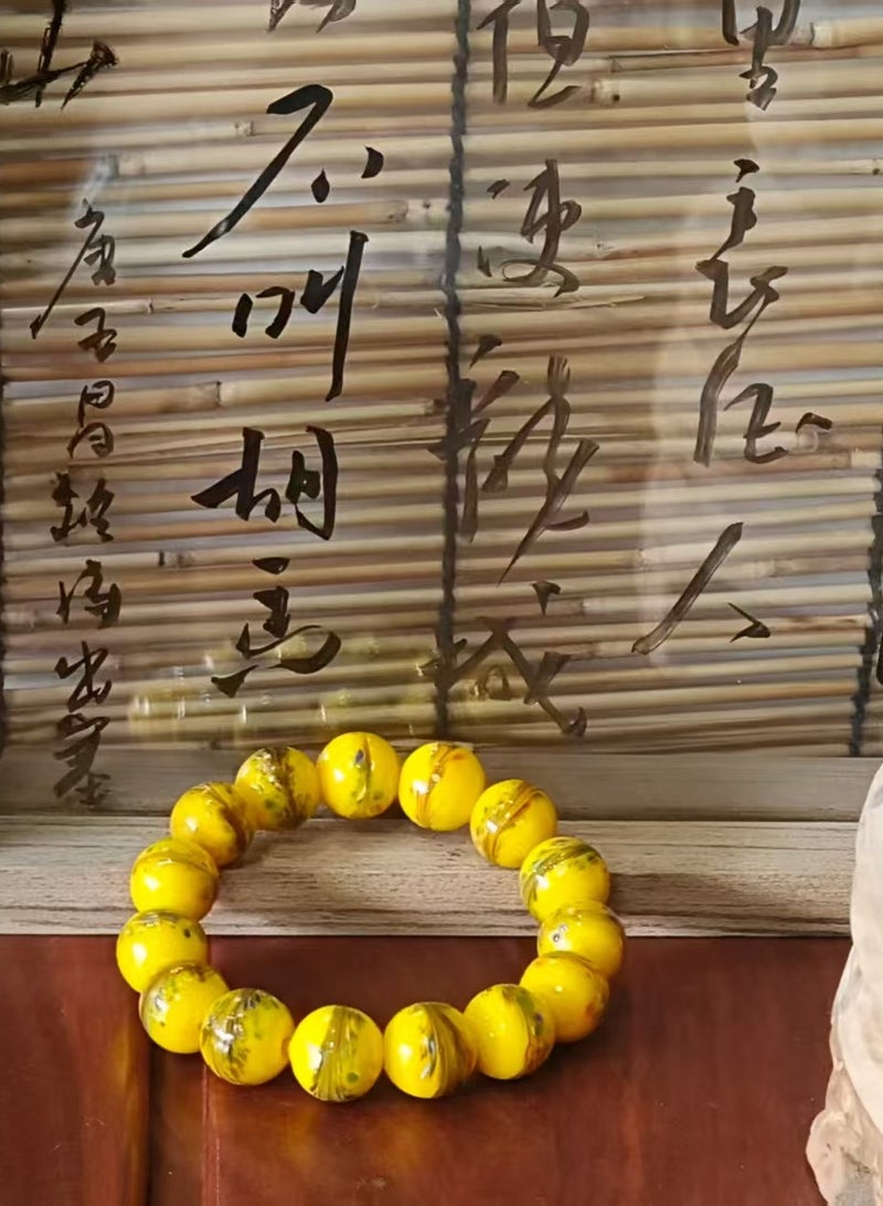 Ancient Chinese glass bead bracelet craftsmanship  - Image 1
