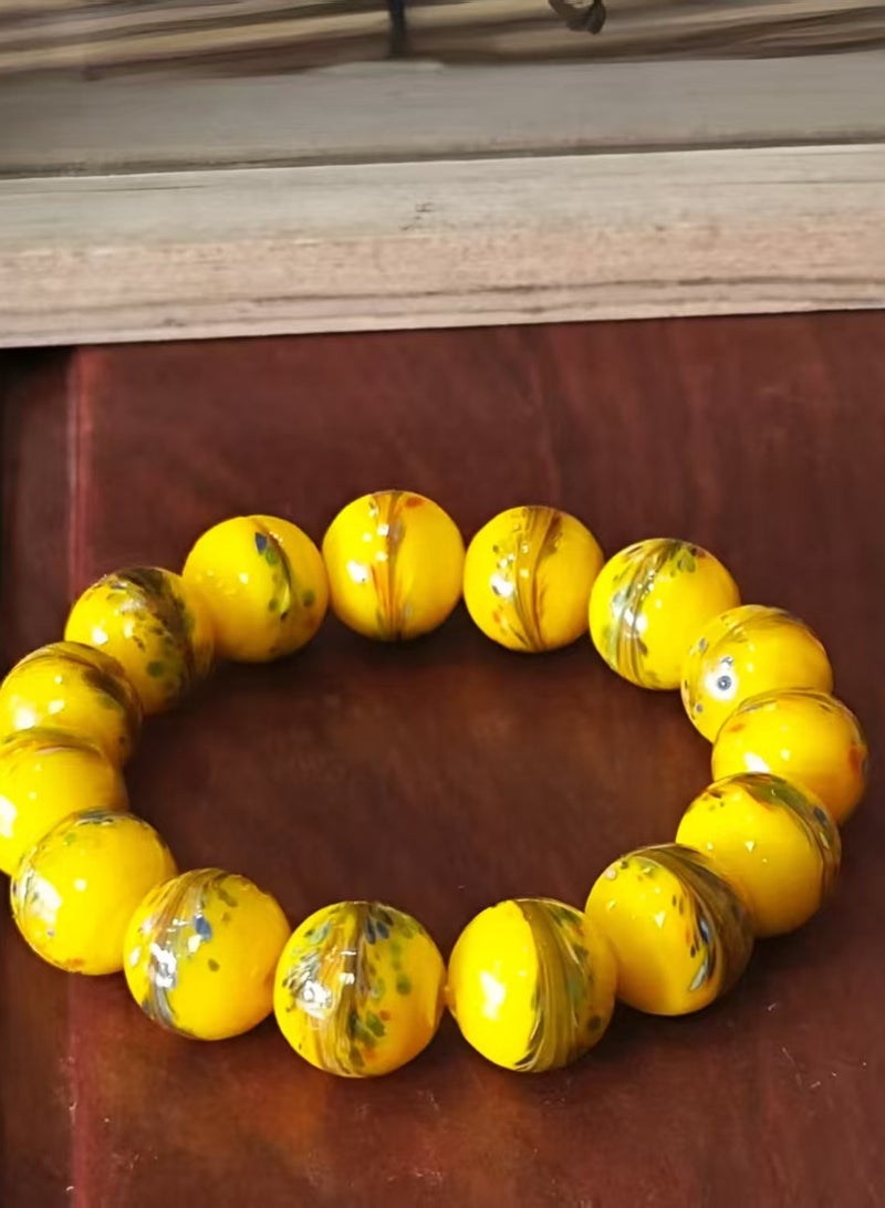 Ancient Chinese glass bead bracelet craftsmanship  - Image 3