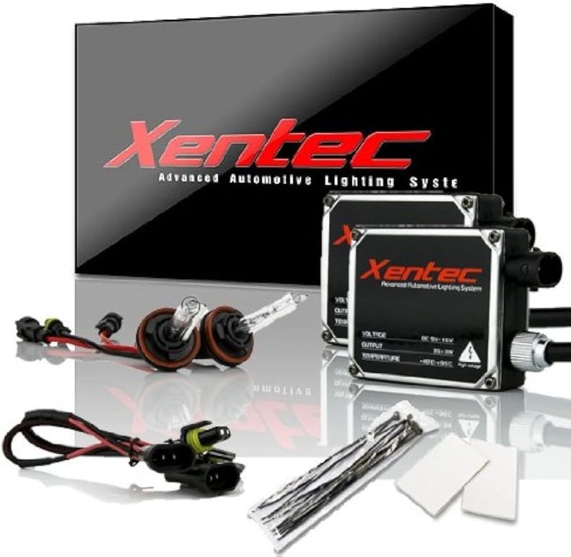 Xentec H11 (H8/H9) 5000K HID Xenon Bulb Bundle with 35W Standard Digital Ballast - Image 1