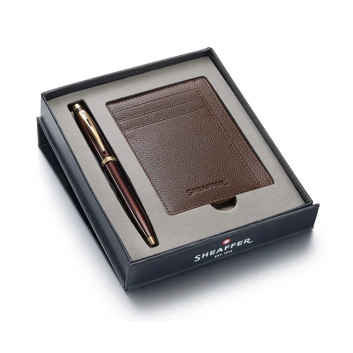 Sheaffer GIFT BOX SHEAFFER WITH CCH RUSTIC MOCHA WITHOUT PEN (BROWN)