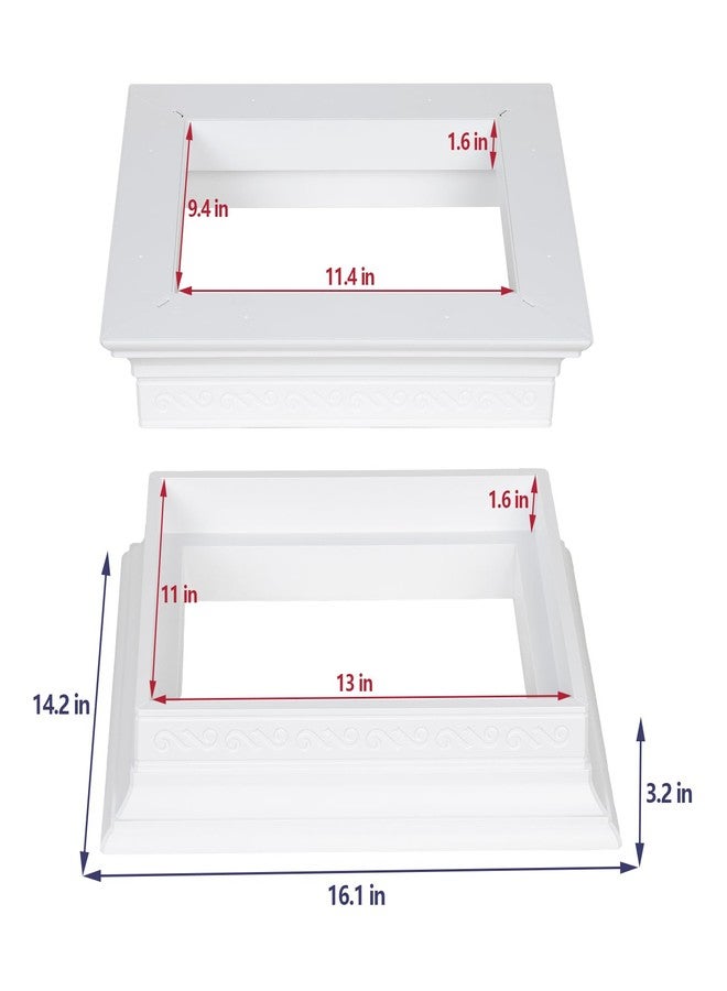 Choowin Large Doll Display Stand for Zimomo Display, High Quality Plastic Roman Column Pedestal for Pop Mart Zimomo Labubu Display (Only Suitable for I Found You Packaging Box) - Image 2