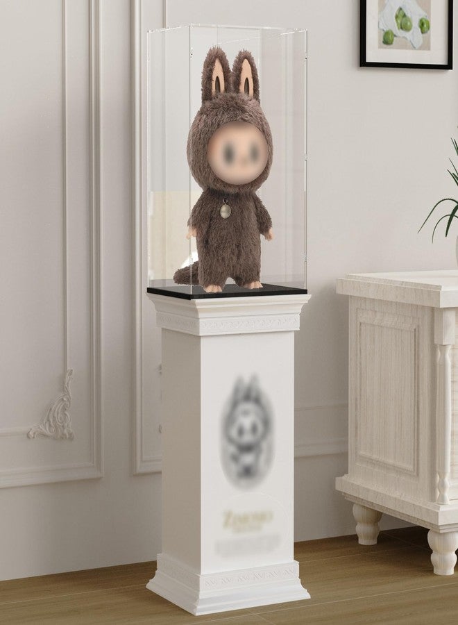 Choowin Large Doll Display Stand for Zimomo Display, High Quality Plastic Roman Column Pedestal for Pop Mart Zimomo Labubu Display (Only Suitable for I Found You Packaging Box) - Image 1