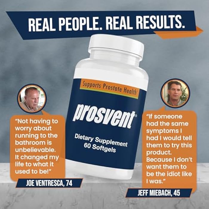 Prosvent Advanced Men's Prostate Support Natural Supplement with Saw Palmetto, Vitamin D, and Zinc to Ease Urinary Frequency & Urgency (60 Count) - Image 3