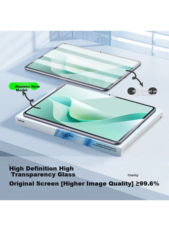 Smartdevil Tempered Glass Screen Protector For Huawei Matepad Air 12-inch Model, Full Coverage, High Definition, Easy Installation, Dust-free Box - Image 2