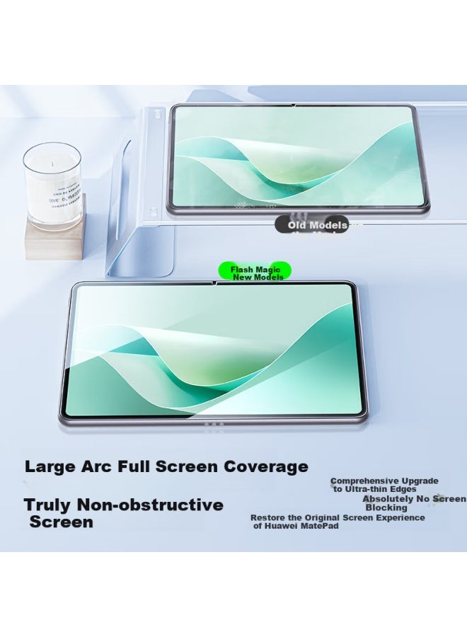 Smartdevil Tempered Glass Screen Protector For Huawei Matepad Air 12-inch Model, Full Coverage, High Definition, Easy Installation, Dust-free Box - Image 4