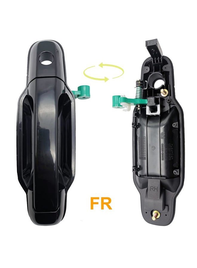 Cheriezing 82650-3E010 Exterior Door Handles Compatible with 2003-2009 Sorento Front Rear Left and Right Side Set of 4 - Image 4