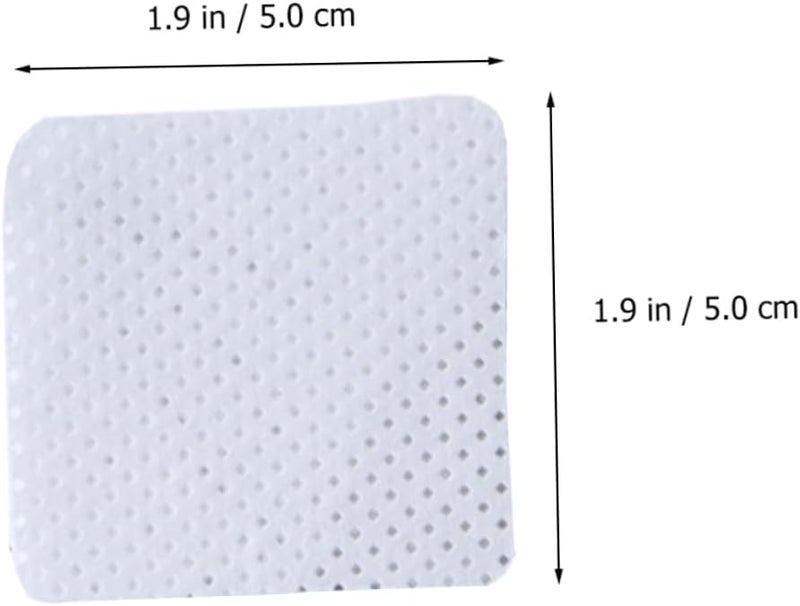 2 Box White Cosmetic Cotton Wipes for Nail Art and Grafting Supplies Quick Glue Removal Pads for Eyelash Extensions and Nail Polish Lightweight Salon Cleaning Tool - Image 2