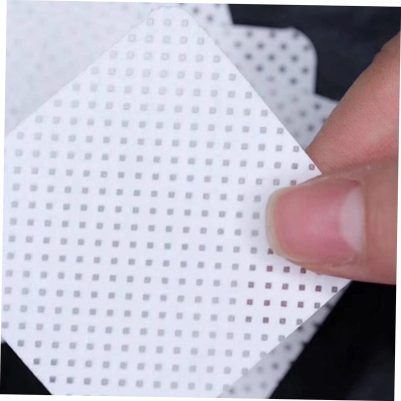 2 Box White Cosmetic Cotton Wipes for Nail Art and Grafting Supplies Quick Glue Removal Pads for Eyelash Extensions and Nail Polish Lightweight Salon Cleaning Tool - Image 4