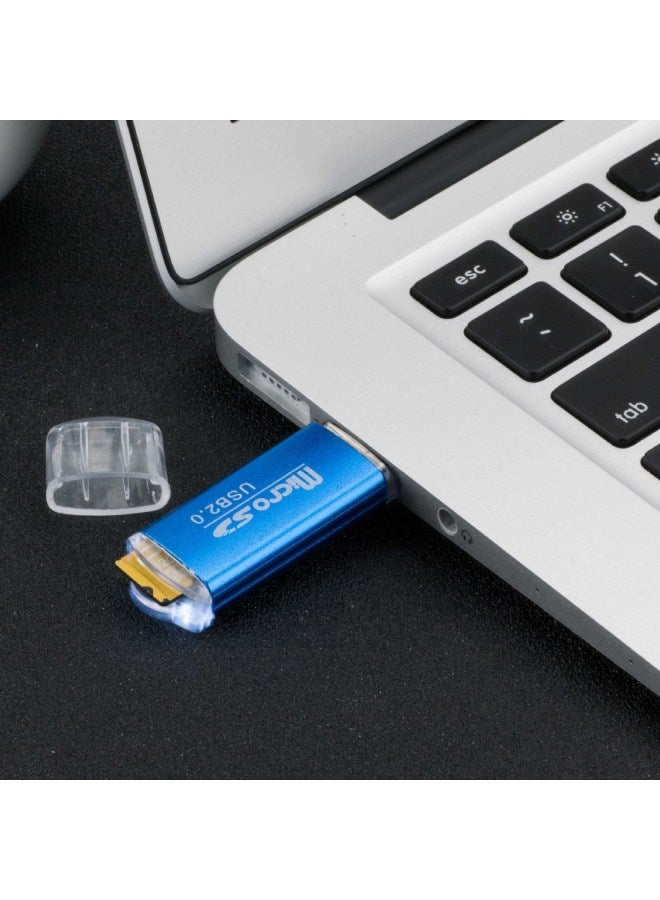 Aluminum Alloy Bright Color USB2.0 Computer Card Reader MicroSD/TF Card/mobile Phone Memory Card-Color:T97 (Mixed Color) Requires Specified Color To Order Self-Note