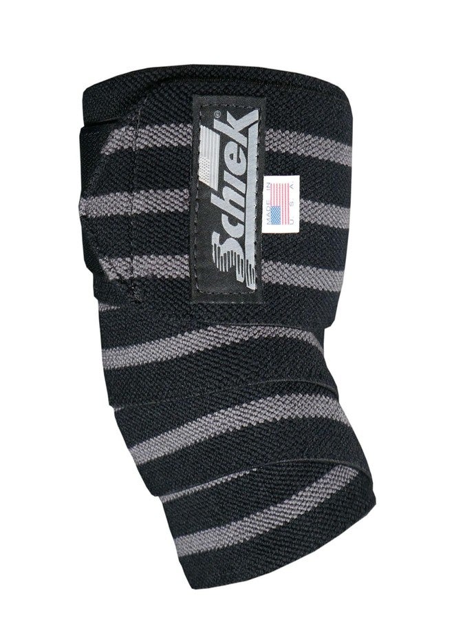 Schiek Sports Heavy Duty 1178 Knee Wraps - Powerlifting and Weightlifting Wraps (Knee Wraps - Black/Silver) - Image 1