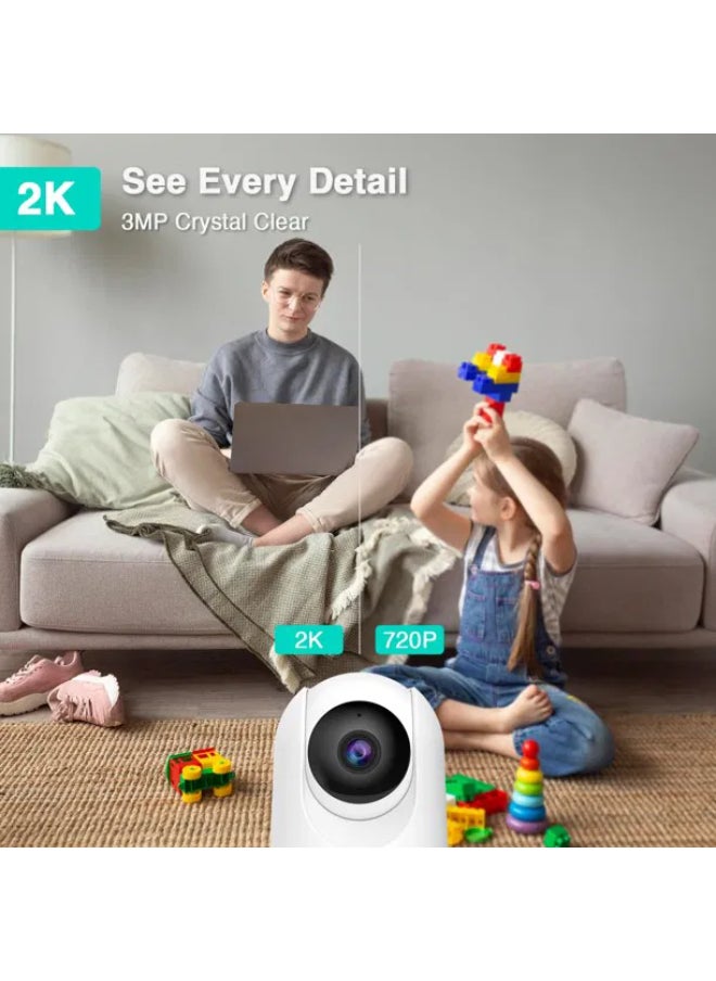 Botslab - C211 2-Pack Outdoor Security Camera System | 1080p HD, Motion Detection, Full-Color Night Vision, IP66 Weatherproof, Smart Home Integration, Easy Setup - Image 1