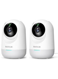 Botslab C211 2-Pack Outdoor Security Camera System | 1080p HD, Motion Detection, Full-Color Night Vision, IP66 Weatherproof, Smart Home Integration, Easy Setup  - Image 1