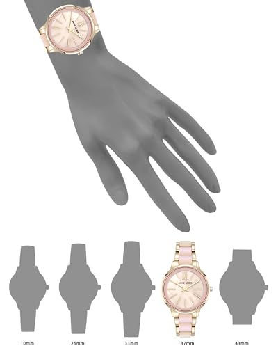 Anne Klein Womens Resin Bracelet Watch - Image 3