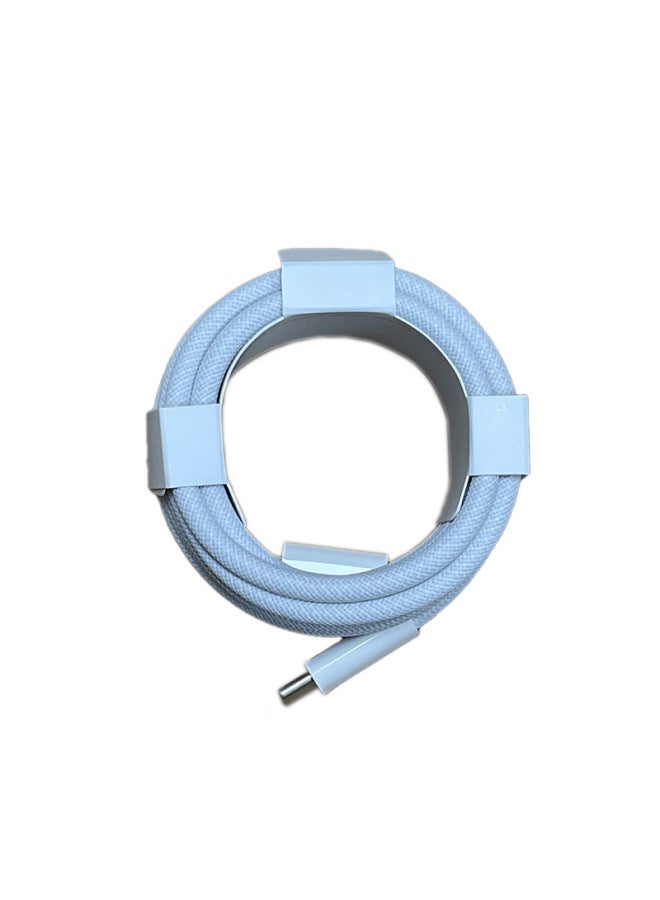 For Apple 16 Data Line 240w Braided 2 M Pd Data Line Mac Fast Charging Line USB-C240w Charging Line-Color:Full 240w-original Line Rear Group  - Image 5