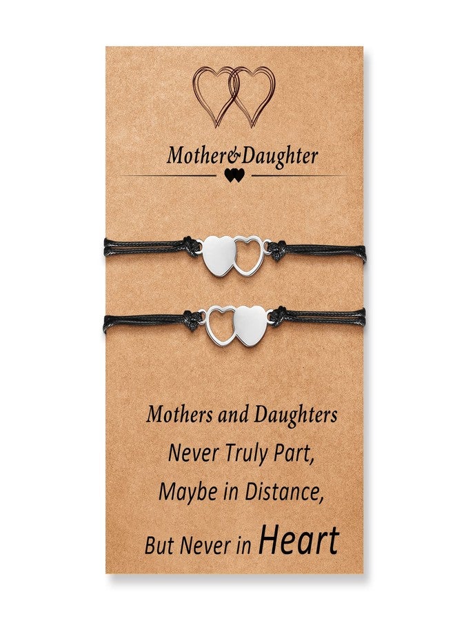 DESIMTION Mothers Day for Daughters from Mom, Mother Daughter Bracelets Set for 2 Mothers Day Gifts for Mom from Daughter - Image 1