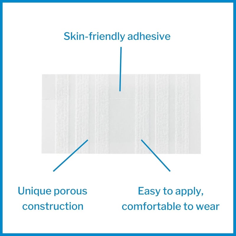 McKesson Skin Closure Adhesive Strips Reinforced Steri Strip for Wound Care 14 in x 1 12 in 6 Per Pack 50 Packs 300 Total - Image 3