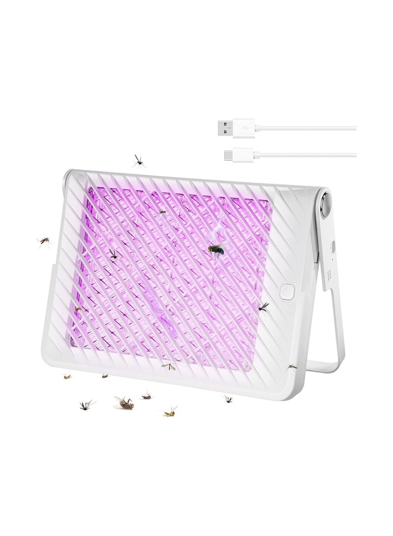 SYOSI Bug Zapper Indoor Electric - Rechargeable Mosquito Zappers Killer, Insect Fly Trap for Kitchen Patio and Bedroom - Bug Lamp Light for Home, Restaurant - Image 1