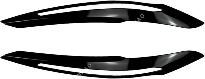 QASULER Gloss Black Eyelid Trim for BMW 1 Series - Image 1
