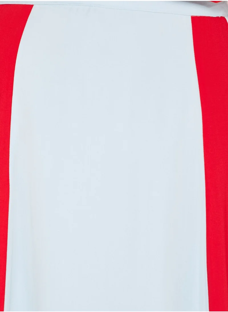 2ndday Charlie Colourblock Asymmetric Skirt
