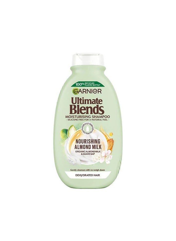 Garnier Ultimate Blends Nourishing Almond Milk Shampoo For Dehydrated Hair 400ml
