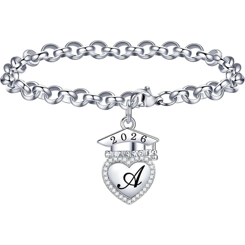IEFWELL 2025 Graduation Gifts - Charm Bracelets for Women Inspirational Gifts Bracelets for Friends College High Graduation Gift for Her - Image 1