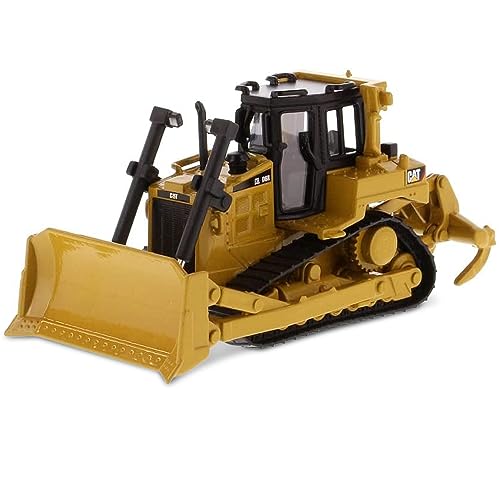 Diecast Masters 164 Caterpillar D6R XL Bulldozer Play Collect Series Cat Trucks Construction Equipment 164 Scale Model Diecast Collectible Model 85691 - Image 1
