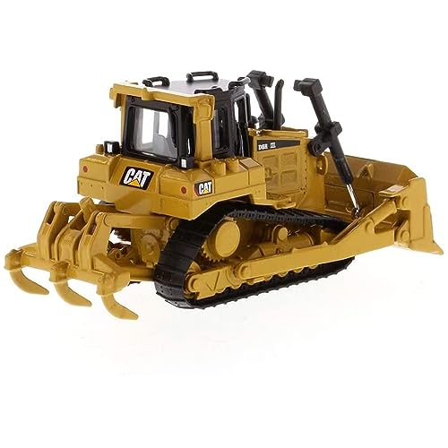 Diecast Masters 164 Caterpillar D6R XL Bulldozer Play Collect Series Cat Trucks Construction Equipment 164 Scale Model Diecast Collectible Model 85691 - Image 5