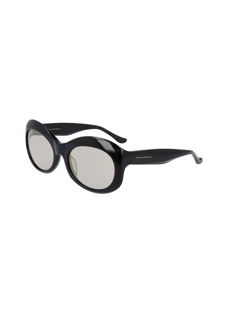 Donna Karan نظارة شمسية بيضاوية كاملة الإطار مصنوعة من الأسيتات DO506S 5620 (001)  - Image 1