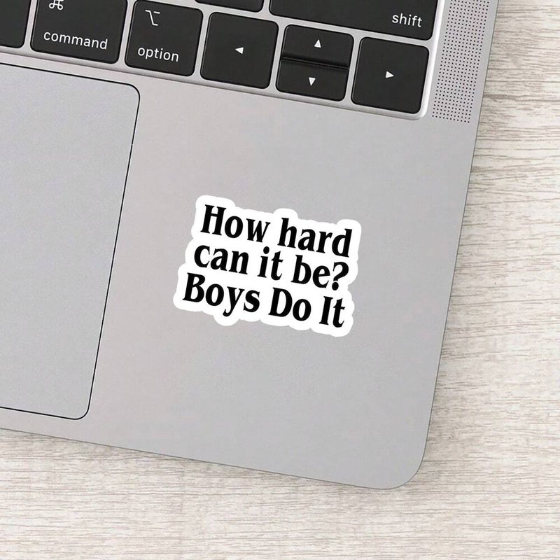 Multicolor 3 Inch Hard PVC Vinyl Sticker Slogan Decal for Laptop Water Bottle Luggage - Image 4