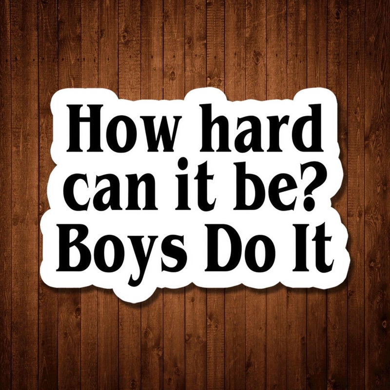 Multicolor 3 Inch Hard PVC Vinyl Sticker Slogan Decal for Laptop Water Bottle Luggage - Image 1
