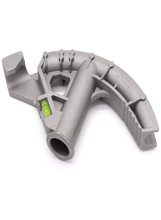 Fuzbaxy Conduit Bender Tool for 3/4inch EMT and 1/2 inch Rigid Pipes for Stub-Ups,Offsets,Back-to-Back(Aluminum) - Image 2