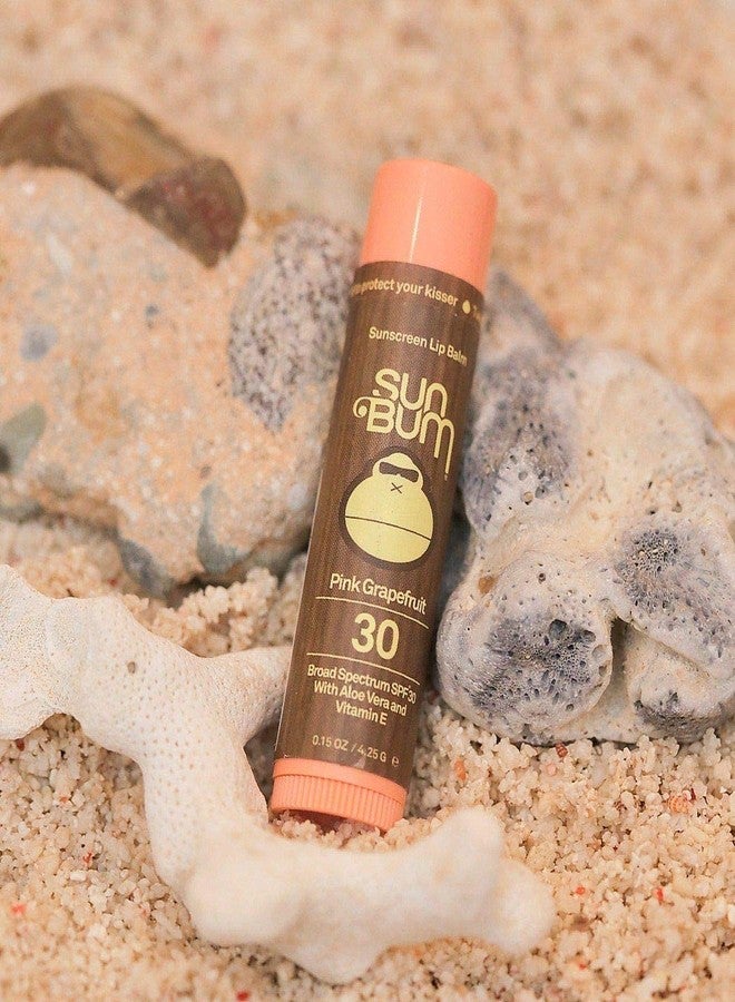 Sun Bum SPF 30 Sunscreen Watermelon Lip Balm - Moisturizing Aloe Vera and Vitamin E - Vegan and Cruelty Free - Broad Spectrum UVA/UVB Lip Protection - 0.15 oz Stick - Image 3